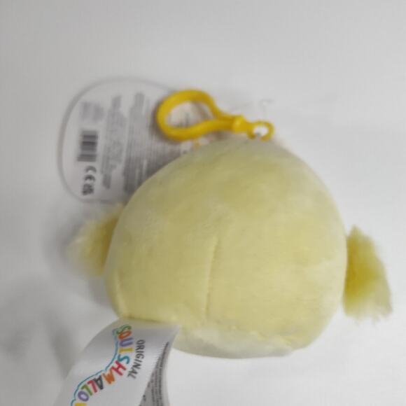 Squishmallow Aimee The Chick Easter 3 Inch Clip‎ NWT - Picture 3 of 6